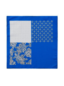 Men's Handkerchief Royal Blue Bolf PO32