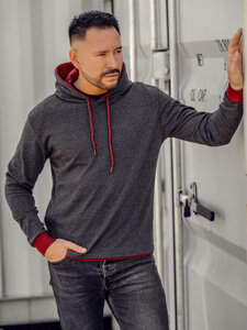 Men's Hoodie Anthracite Bolf 145380