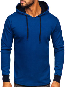 Men's Hoodie Blue Bolf 146312