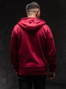 Men's Hoodie Claret Bolf 2008A1