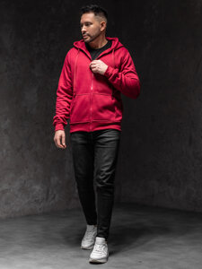 Men's Hoodie Claret Bolf 2008A1