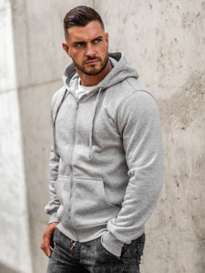 Men's Hoodie Grey Bolf 2008A