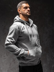 Men's Hoodie Grey Bolf 2008A1