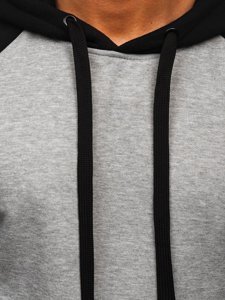 Men's Hoodie Grey Bolf LM77002