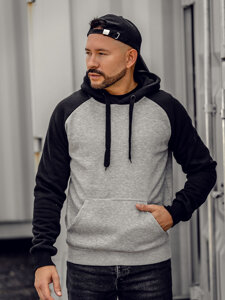 Men's Hoodie Grey Bolf LM77002