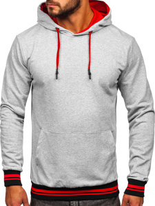 Men's Hoodie Light Grey Bolf 145369