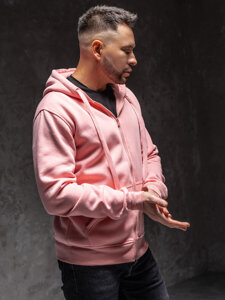 Men's Hoodie Light Pink Bolf 2008A1