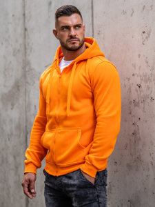 Men's Hoodie Orange Bolf 2008A