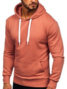 Men's Hoodie Pink Bolf 1004-1