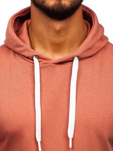 Men's Hoodie Pink Bolf 1004-1