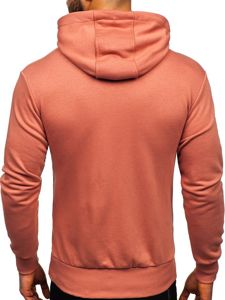 Men's Hoodie Pink Bolf 1004-1