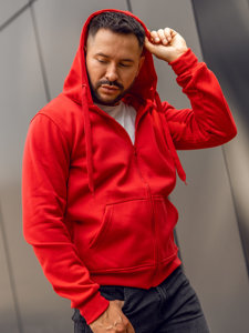 Men's Hoodie Red Bolf 2008A