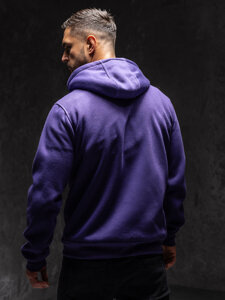 Men's Hoodie Violet Bolf 2008A1