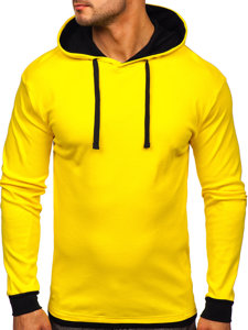 Men's Hoodie Yellow-Black Bolf 145380