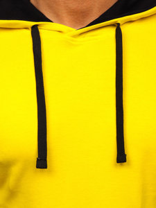 Men's Hoodie Yellow-Black Bolf 145380