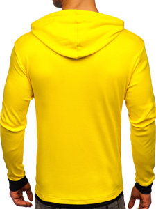 Men's Hoodie Yellow-Black Bolf 145380