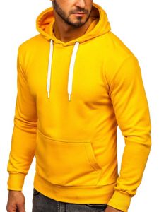 Men's Hoodie Yellow Bolf 1004-1