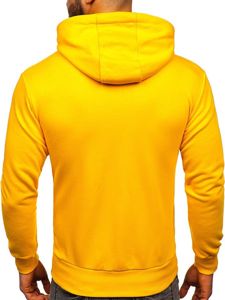 Men's Hoodie Yellow Bolf 1004-1