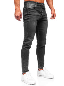 Men's Jeans Regular Fit Black Bolf 6062