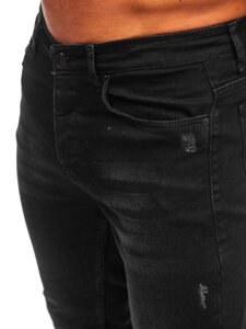 Men's Jeans Regular Fit Black Bolf 6144