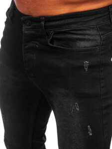 Men's Jeans Regular Fit Black Bolf 6156