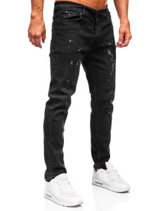 Men's Jeans Regular Fit Black Bolf 6855