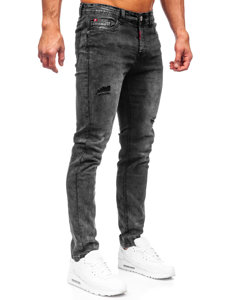 Men's Jeans Regular Fit Black Bolf K10007-2