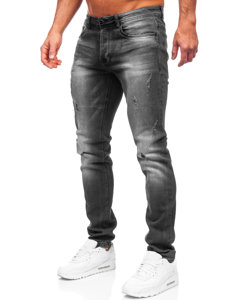 Men's Jeans Regular Fit Black Bolf MP008N