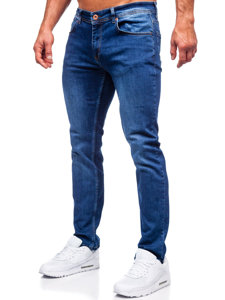 Men's Jeans Regular Fit Navy Blue Bolf 4956