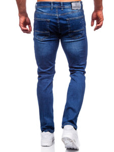 Men's Jeans Regular Fit Navy Blue Bolf 4956