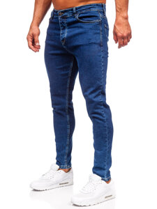 Men's Jeans Regular Fit Navy Blue Bolf 6019