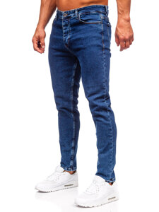 Men's Jeans Regular Fit Navy Blue Bolf 6053