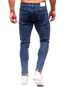 Men's Jeans Regular Fit Navy Blue Bolf 6057