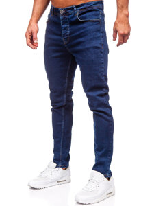 Men's Jeans Regular Fit Navy Blue Bolf 6296