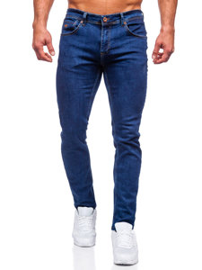 Men's Jeans Regular Fit Navy Blue Bolf 6558