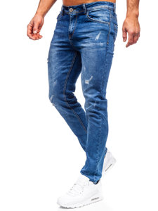 Men's Jeans Regular Fit Navy Blue Bolf K10008-1