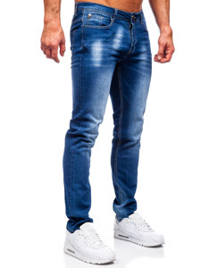 Men's Jeans Regular Fit Navy Blue Bolf MP019B