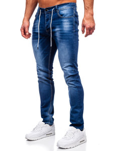 Men's Jeans Regular Fit Navy Blue Bolf MP021B