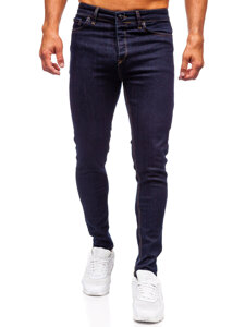 Men's Jeans Skinny Fit Navy Blue Bolf 5308