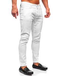 Men's Jeans Skinny Fit White Bolf R927