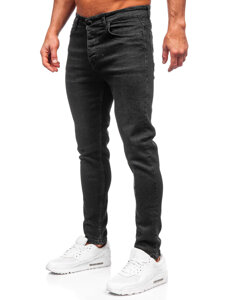 Men's Jeans Slim Fit Black Bolf 6131