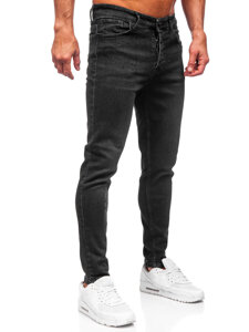 Men's Jeans Slim Fit Black Bolf 6131