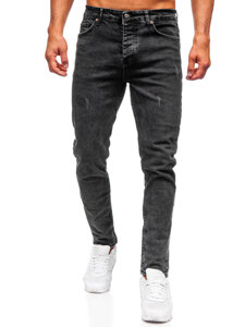 Men's Jeans Slim Fit Black Bolf 6488