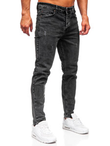 Men's Jeans Slim Fit Black Bolf 6488