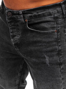 Men's Jeans Slim Fit Black Bolf 6488