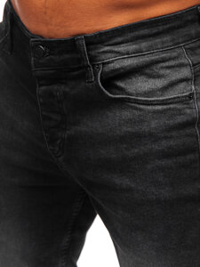 Men's Jeans Slim Fit Black Bolf 6489