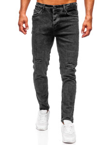 Men's Jeans Slim Fit Black Bolf 6499