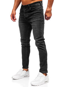 Men's Jeans Slim Fit Black Bolf 6525