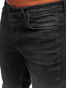 Men's Jeans Slim Fit Black Bolf 6648