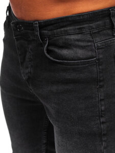 Men's Jeans Slim Fit Black Bolf 6687